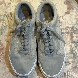 Vans Old Skool Stacked Suede Platform sneaker w8 m6.5